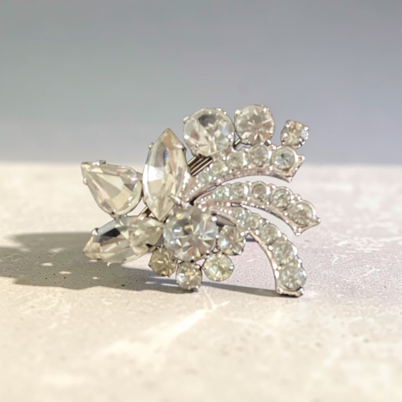 Vintage Rhinestone Brooch - Picture 2 of 4